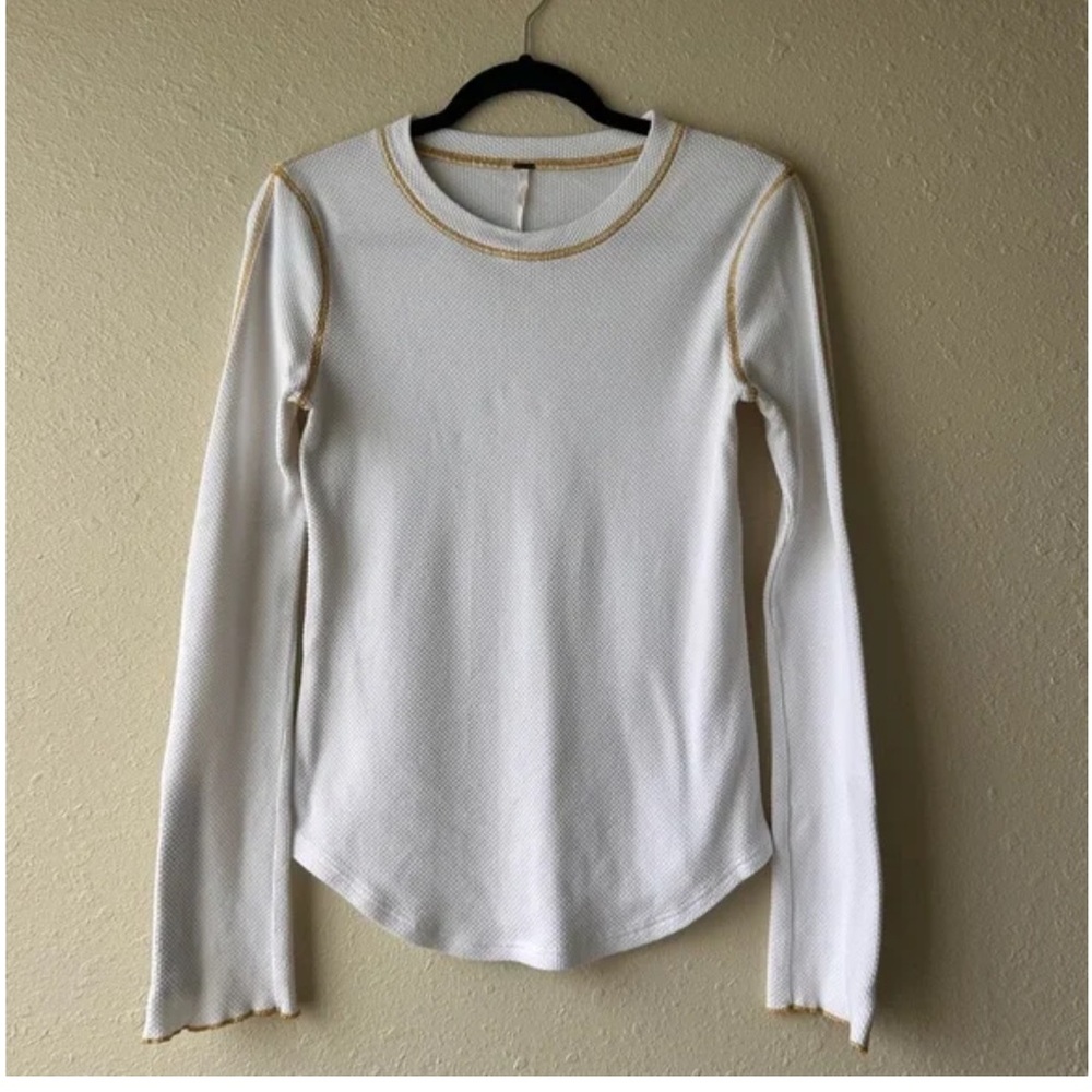 White Long Sleeve Women's Top